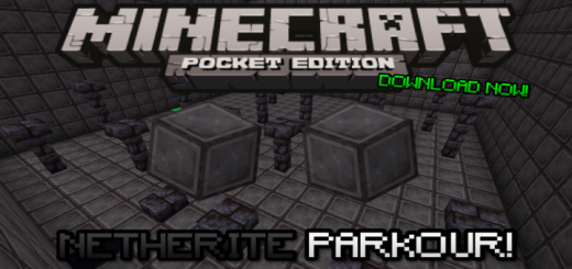 Netherite Parkour Minecraft map