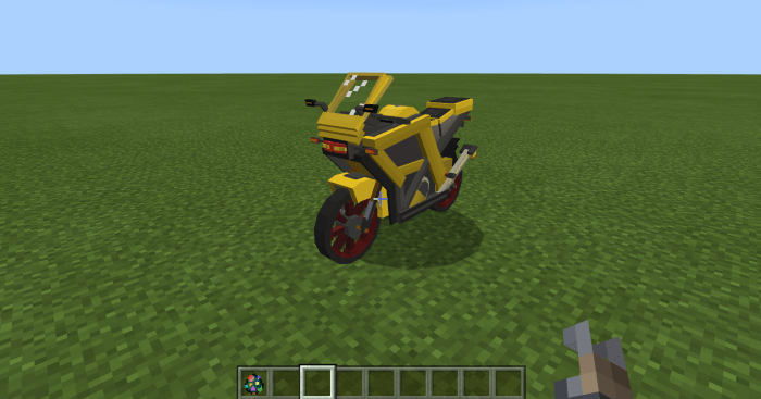 Ninja 200 Minecraft addon