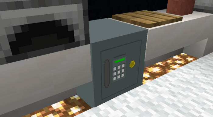 Personal Safe Minecraft addon