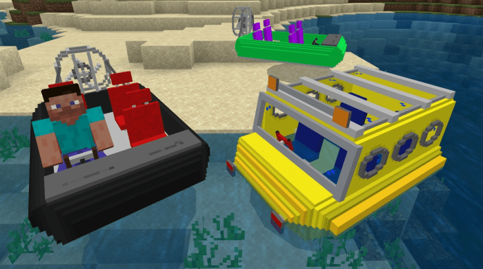Powerboats Addon Minecraft addon
