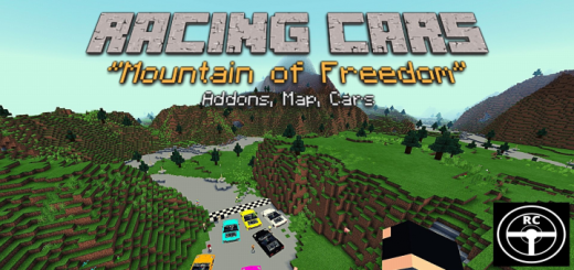 Racing Cars Minecraft map
