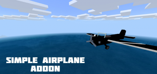 Simple Airplane Minecraft addon