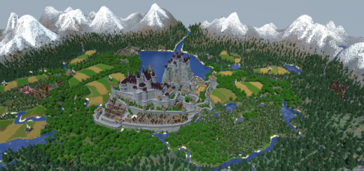 Snowcoal’s Medieval Kingdom Minecraft map