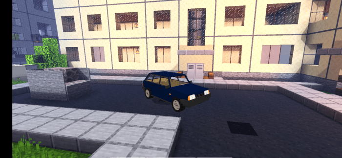VAZ 2109 Minecraft addon