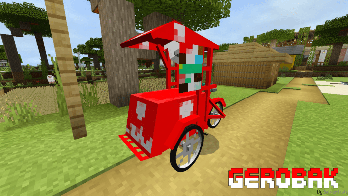 Vendor Cart Minecraft addon