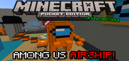 Among Us 2 Airship Minecraft map