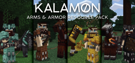 Arms & Armor Minecraft texture pack
