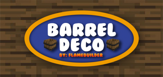 Barrel Deco Minecraft addon