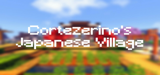 Cortezerino's Japanese Village Minecraft map