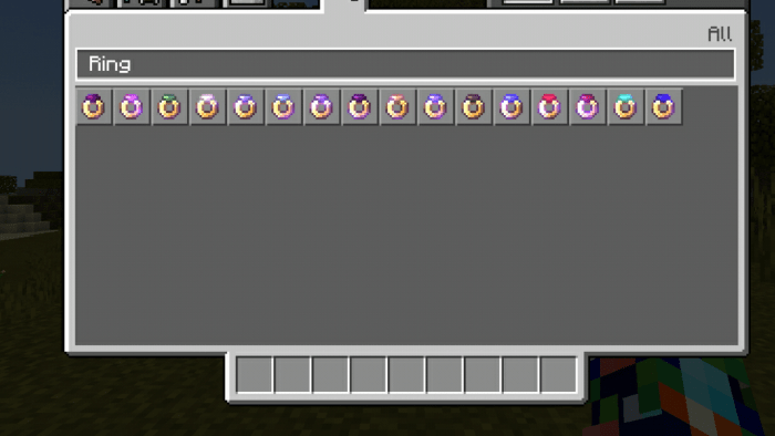 Dungeon Rings Minecraft addon