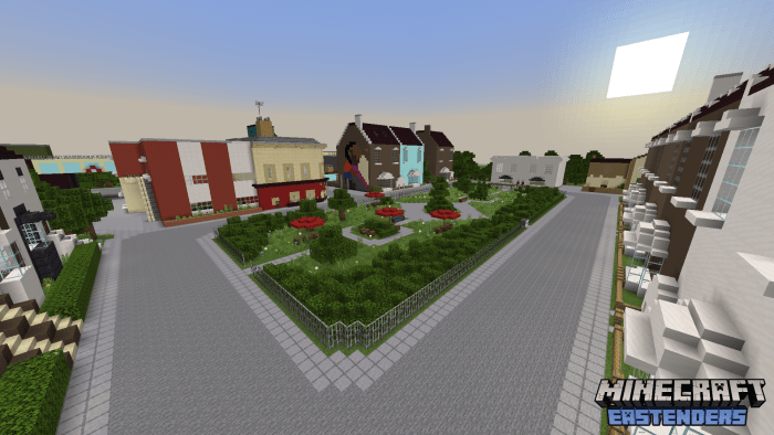 EastEnders MC Minecraft map