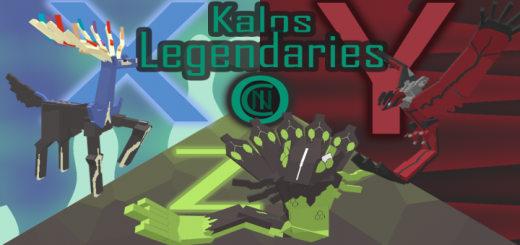 Kalos Legendary Pokemon Addon Minecraft addon