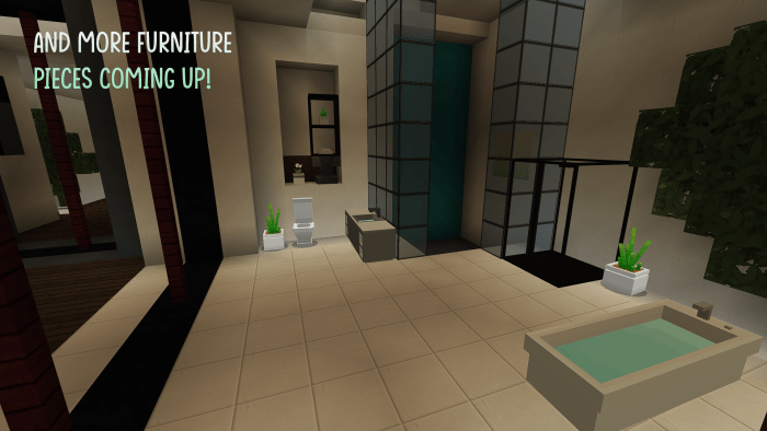 Kraftoid's Modern Furniture Minecraft addon