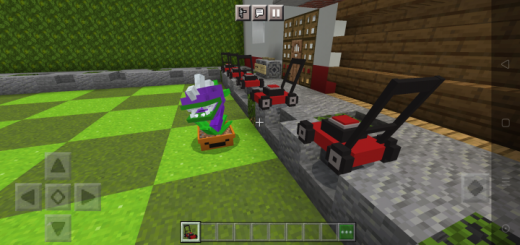 Plants vs Zombies 2 Map Minecraft map