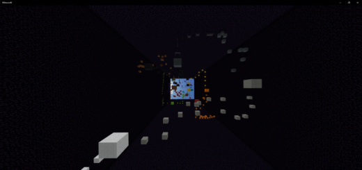 Rainbow Tower Minecraft map