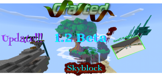 Skyblock-Crafted 1.2 Minecraft map