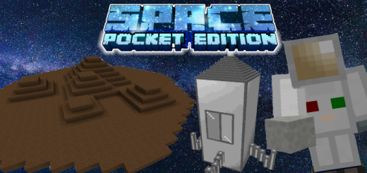 Space.PE Minecraft addon