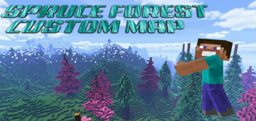 Spruce Forest Minecraft map