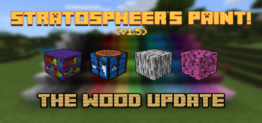 The Wood Update Minecraft addon