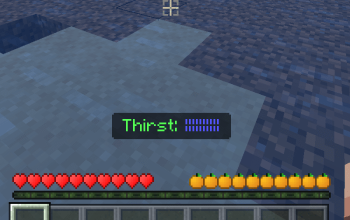 Thirst Addon Minecraft addon