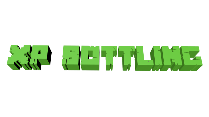 XP Bottling Minecraft addon