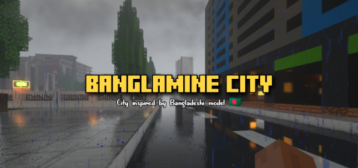 Banglamine City Minecraft map