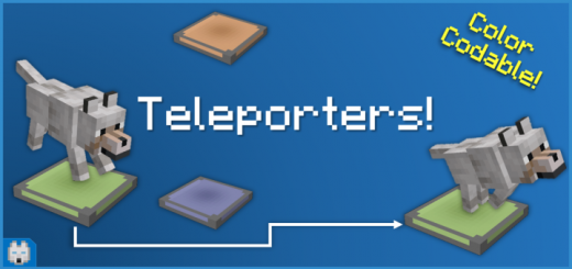 Bits and Bytes Teleporters Minecraft addon