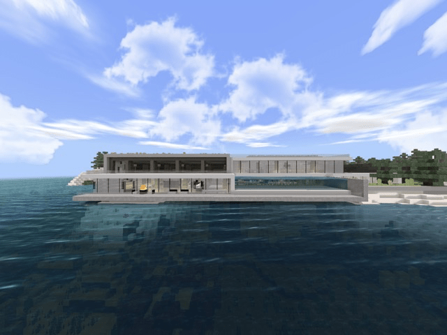 Cedar Estates - Modern Mansion Minecraft map