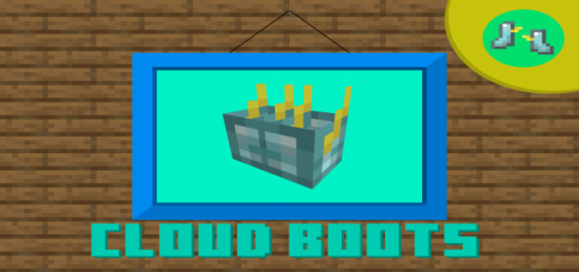 Cloud Boots Minecraft addon