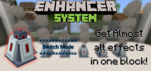 Enhancer System Minecraft addon