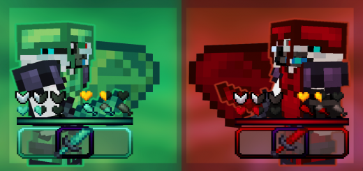 FatePvP Red and Green Minecraft texture pack
