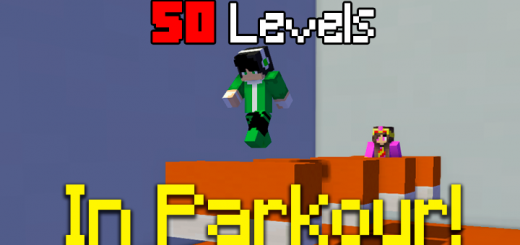 In Parkour! Minecraft map