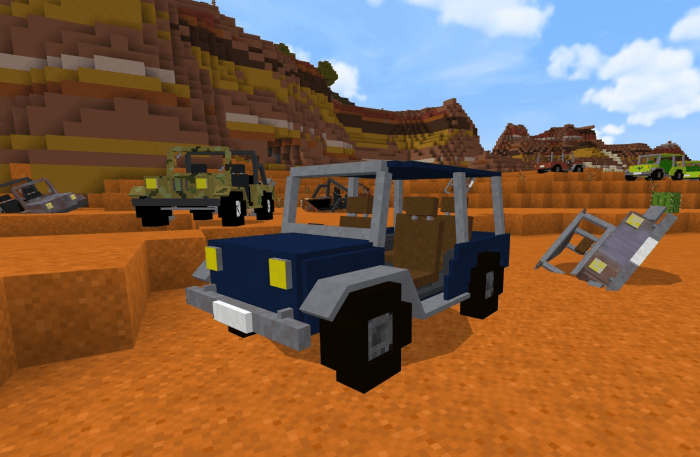 Jeep Addon Minecraft addon