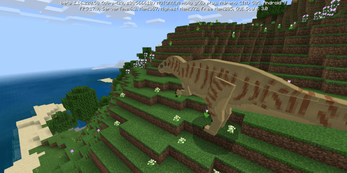 Jurassic Project Minecraft addon