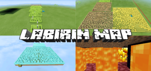 Labirin (Maze Map) Minecraft map