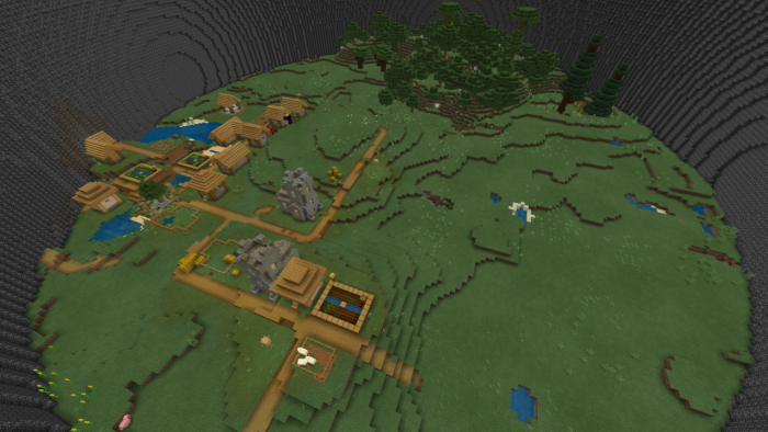 Life in a Sphere Minecraft map