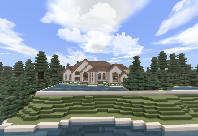Massive Mansion Minecraft map