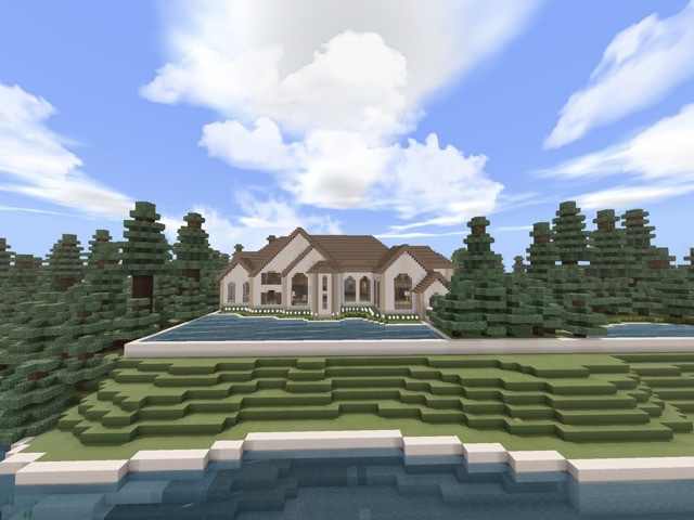 Massive Mansion Minecraft map