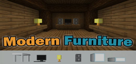 Modern Furniture Minecraft addon