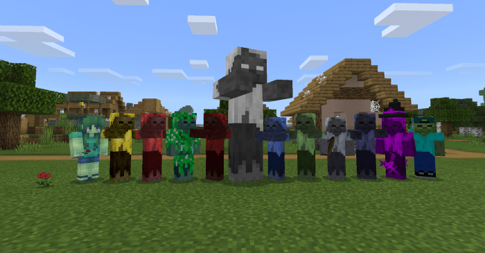 More Zombies Minecraft addon