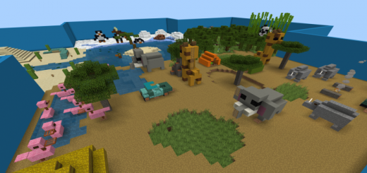 National Geographic Hide & Seek Minecraft map