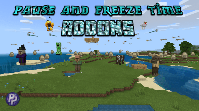 Pause & Freeze Time Minecraft addon