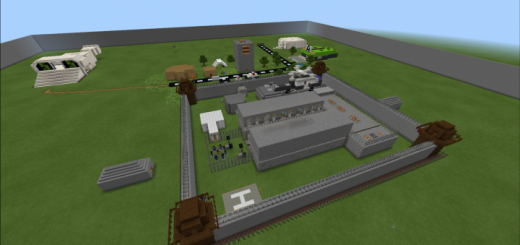 Prison Map - Cops and Robbers Minecraft map