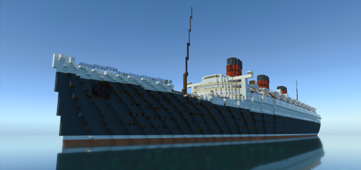 RMS Queen Mary Minecraft map