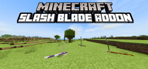 Slash Blade Minecraft addon
