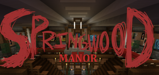 Springwood Manor Minecraft map