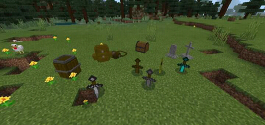 Treasure + Minecraft addon