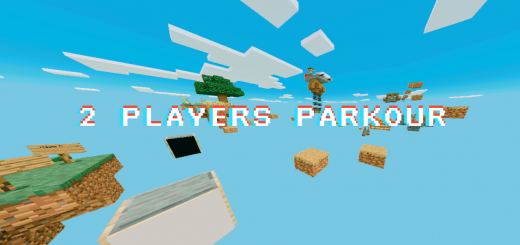 2 Players | Parkour Minecraft map