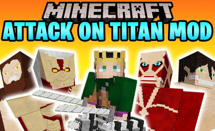 Attack on Titan Minecraft addon
