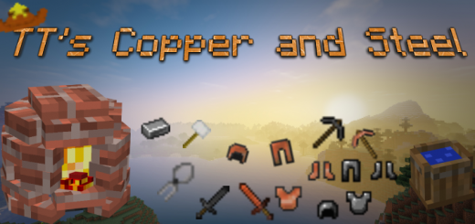 Copper and Steel Minecraft addon